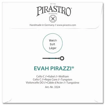 Evah Pirazzi Cello C String – Light/Weich Gauge – 4/4