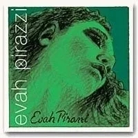 Evah Pirazzi Violin String Set with Silvery Steel Loop E – 4/4 – Heavy Gauge