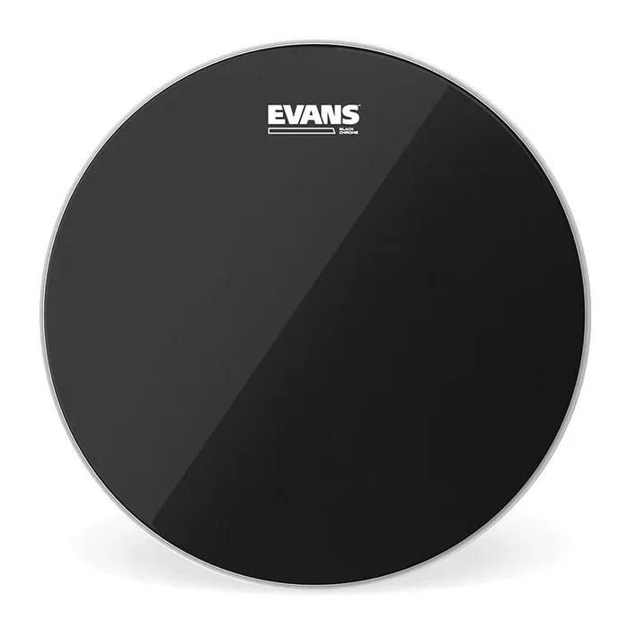 Evans Black Chrome Drumhead 13″