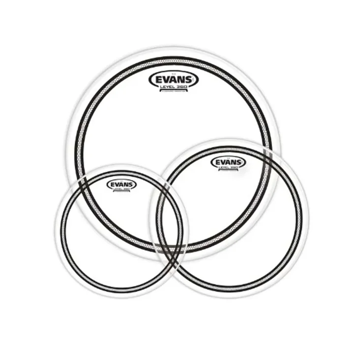 Evans EC2S Clear Rock Drumhead Pack (10/12/16)