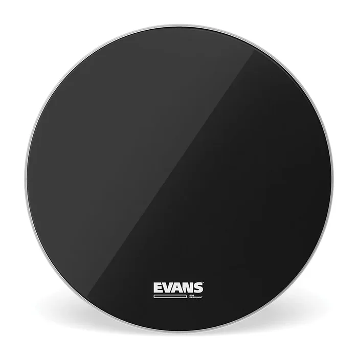 Evans EQ3 Black Resonant Bass Drumhead 16″ No Port