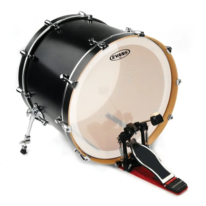 Evans EQ3 Coated Bass Drumhead 18″