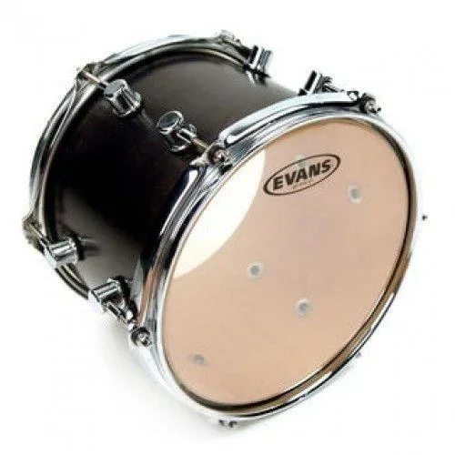 Evans Genera G1 Clear Tom Head | 14″ | Clear
