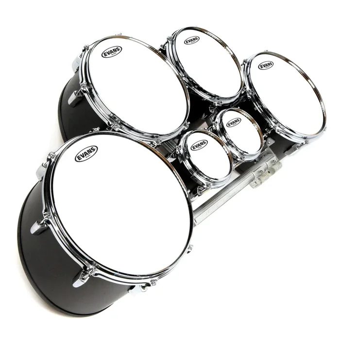 Evans MX White Marching Tenor Drumhead 12″