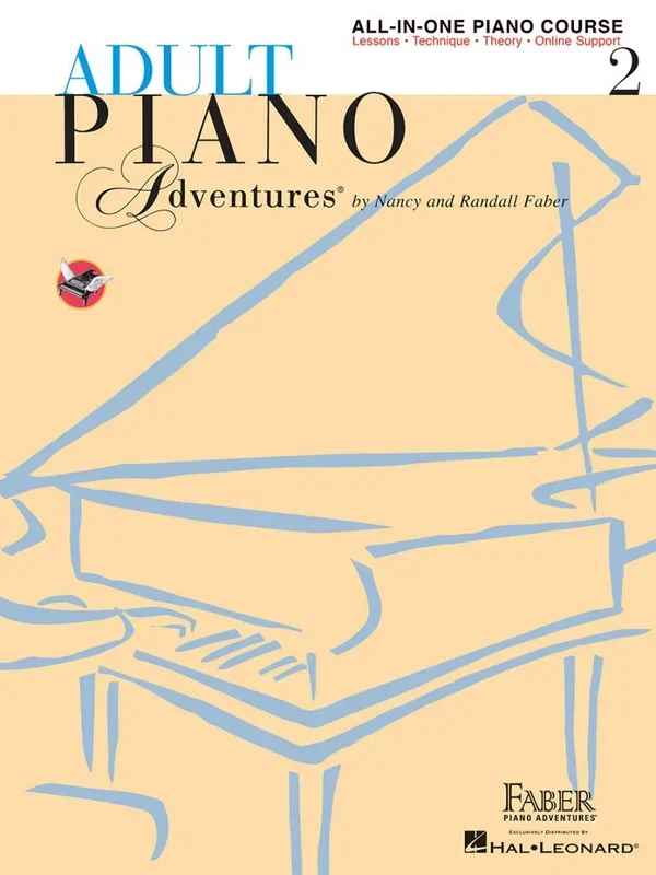 Faber – Adult Piano Adventures – All-In-One Course – Level 2