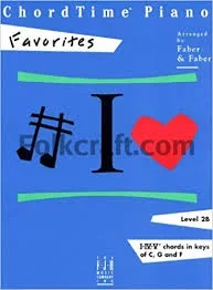 Faber – ChordTime Piano – Favorites – Level 2B