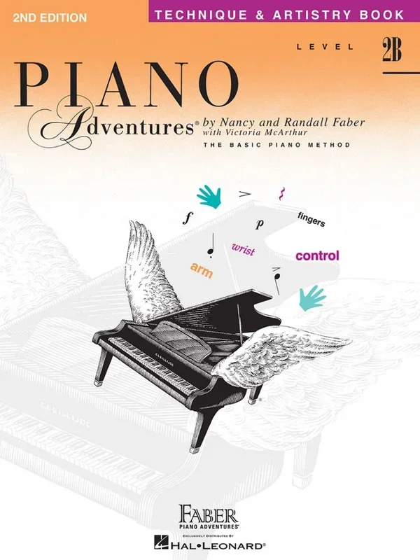 Faber – Piano Adventures – Technique & Artistry Book – Level 2B