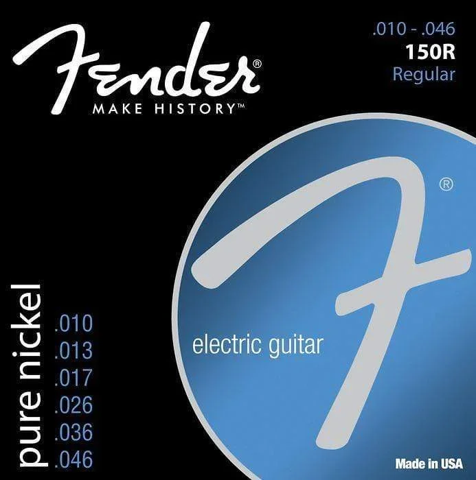 Fender 150R Pure Nickel Electric Guitar Strings 10-46