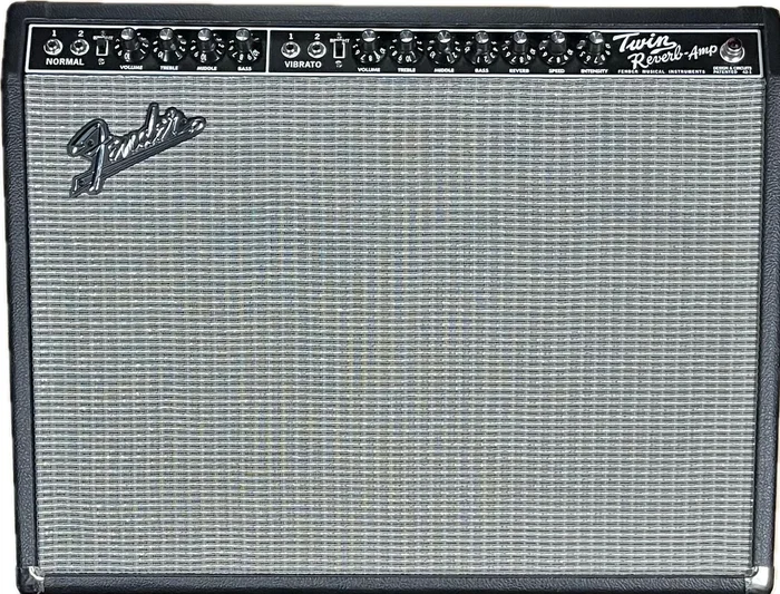 Fender 1965 Twin Reverb Reissue 2×12 Black
