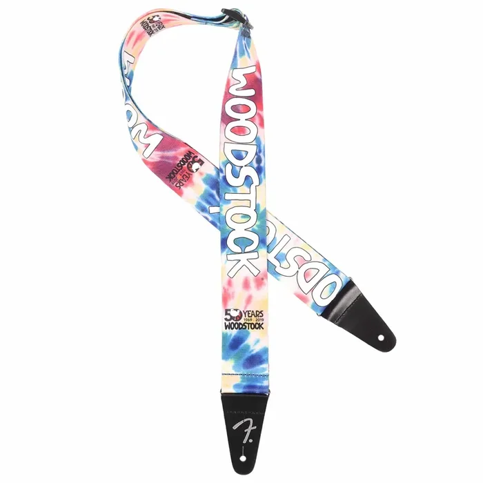 Fender 2″ Woodstock Strap Tie Dye