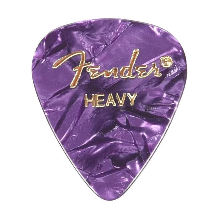 Fender 351 Pick Pack (12) Purple MOTO Heavy