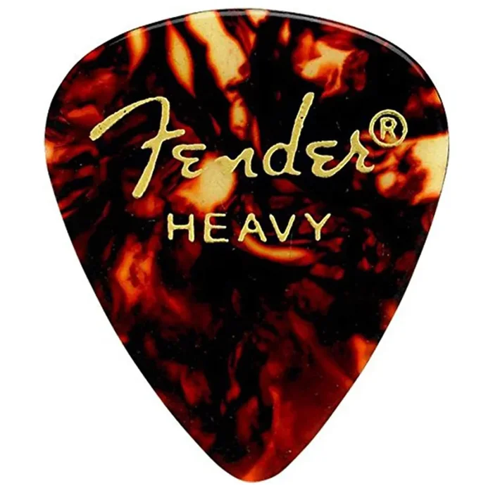 Fender 351 Pick Pack Shell Heavy 4 Pack (48) Bundle