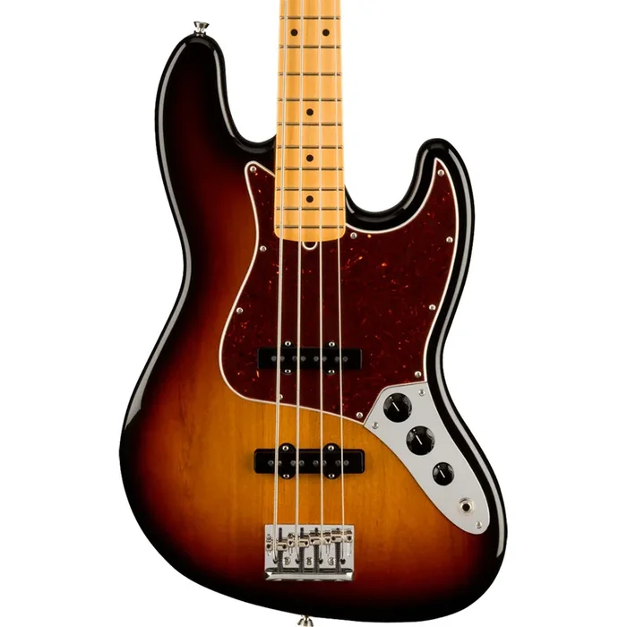 Fender – American Professional II Jazz Bass® – Maple Fingerboard – 3-Color Sunburst