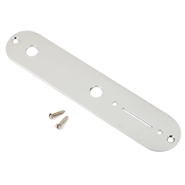 Fender – Vintage Telecaster Control Plate, 2-Hole (Chrome)