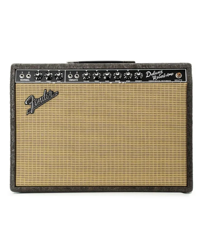 Fender ’65 Deluxe Reverb Western Creamback Guitar Amplifier – 120v