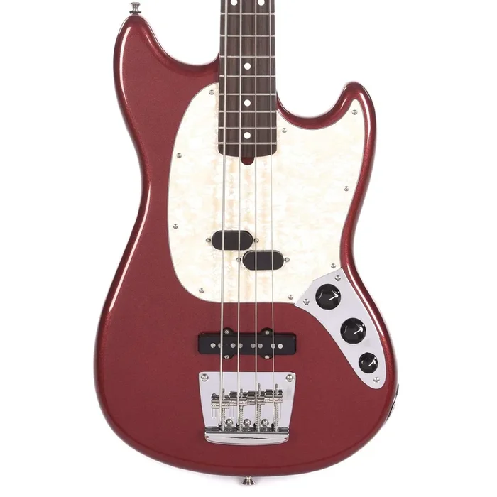 Fender American Performer Mustang Bass Aubergine