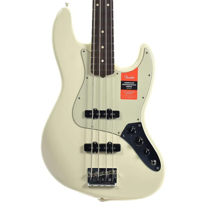 Fender American Pro Jazz Bass RW Olympic White