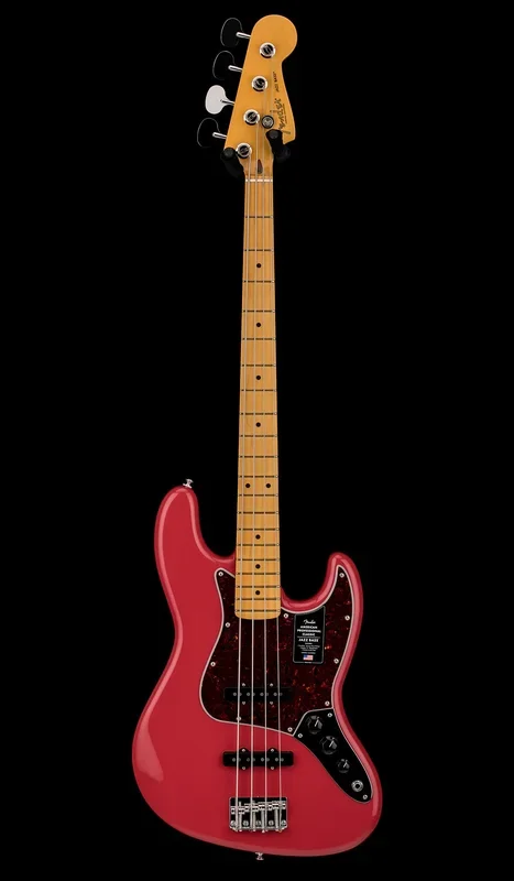 Fender American Professional Classic Jazz Bass – Faded Dakota Red #02878