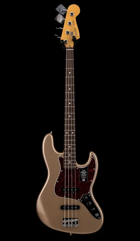 Fender American Professional Classic Jazz Bass – Faded Firemist Gold # 92545