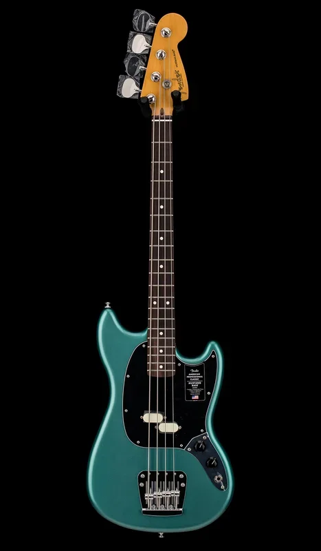 Fender American Professional Classic Mustang Bass – Faded Sherwood Green Metallic #90066