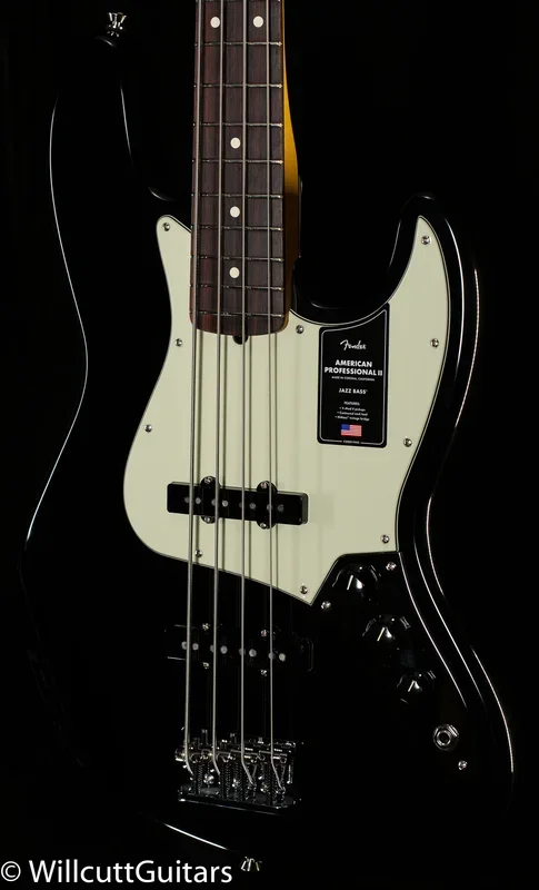Fender American Professional II Jazz Bass Rosewood Fingerboard Black (038)