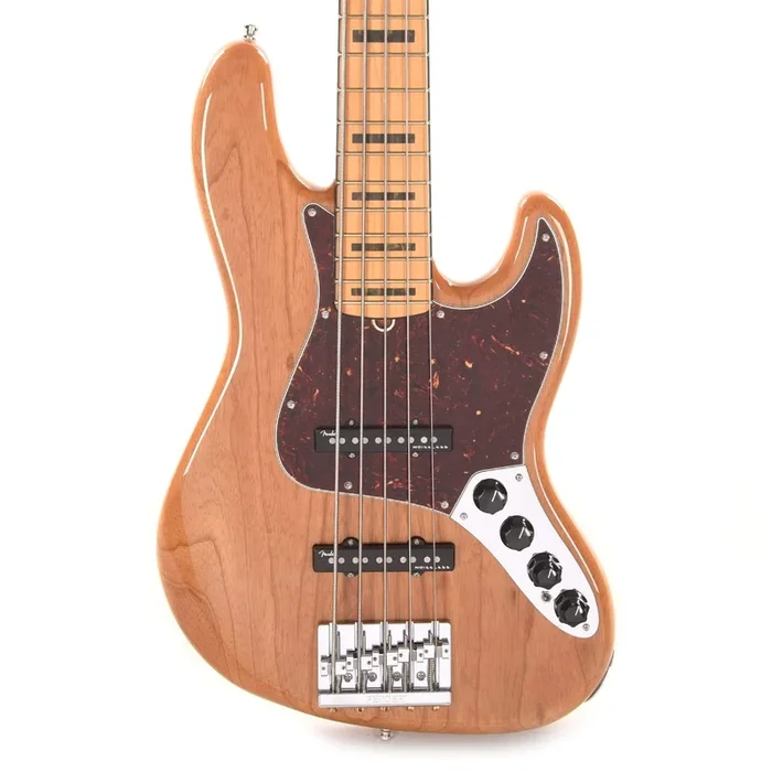 Fender American Ultra Jazz Bass V Aged Natural