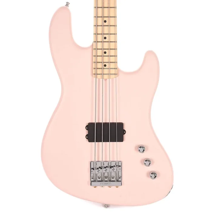 Fender Artist Flea Jazz Bass Active Shell Pink w/Aguilar OBP-1 Preamp