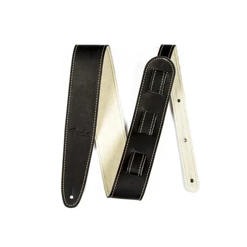 Fender Ball Glove Leather Guitar Strap – Black