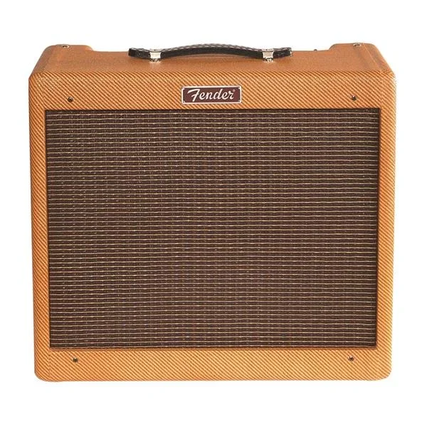 Fender Blues Junior Lacquered Tweed 15 Watt Combo Tube Guitar Amplifier
