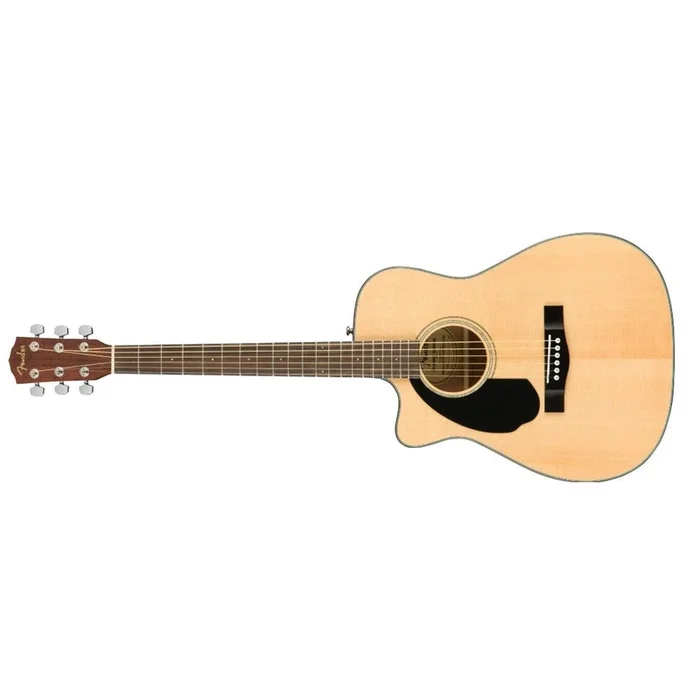 Fender CC 60SCE Concert Walnut Electro Acoustic Guitar – Left Handed
