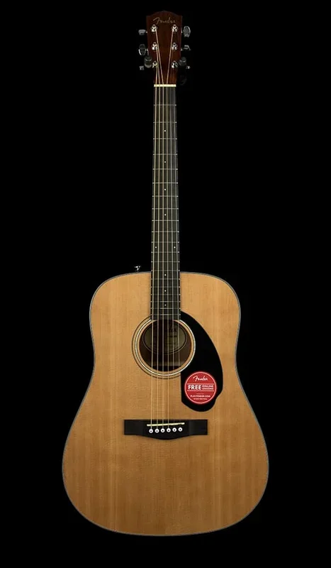 Fender CD-60 Dreadnought V3 w/Case – Natural