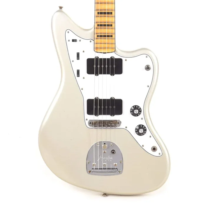 Fender Custom Shop 1970 Jazzmaster “Chicago Special” Journeyman Relic Aged Inca Silver w/3-Ply White Pickguard