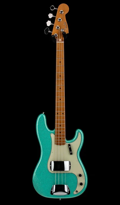 Fender Custom Shop Empire ’58 Precision Bass NOS – Seafoam Green Sparkle #84548