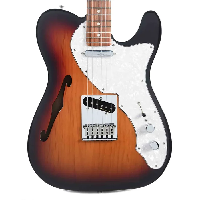 Fender Deluxe Telecaster Thinline 3-Color Sunburst