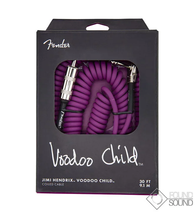 Fender Jimi Hendrix Voodoo Child Cable Purple 30′