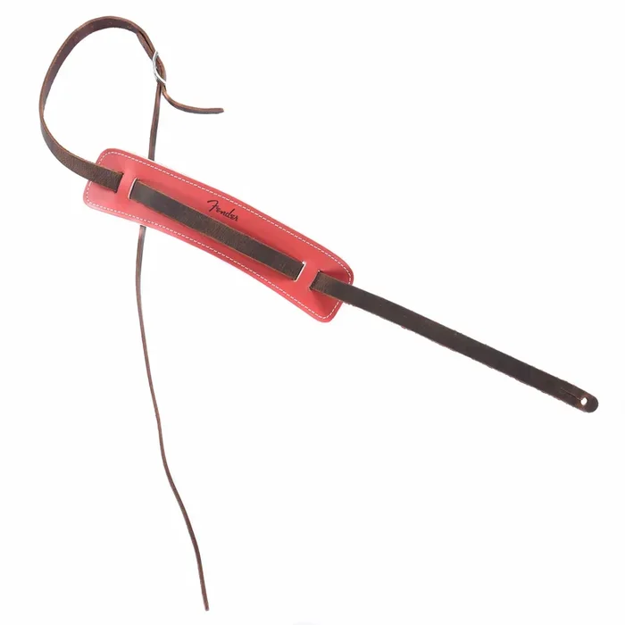 Fender Original Leather Strap Fiesta Red