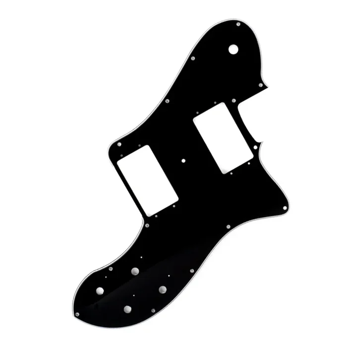 Fender Pickguard, ’72 Tele® Deluxe, 14-Hole Mount Black, 3-Ply