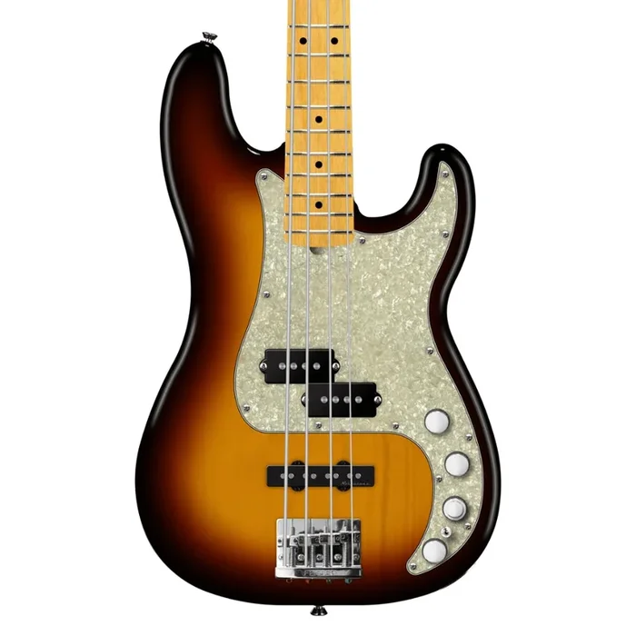 Fender Player II Modified Active Precision Bass – 3 Tone Sunburst, Maple Fingerboard