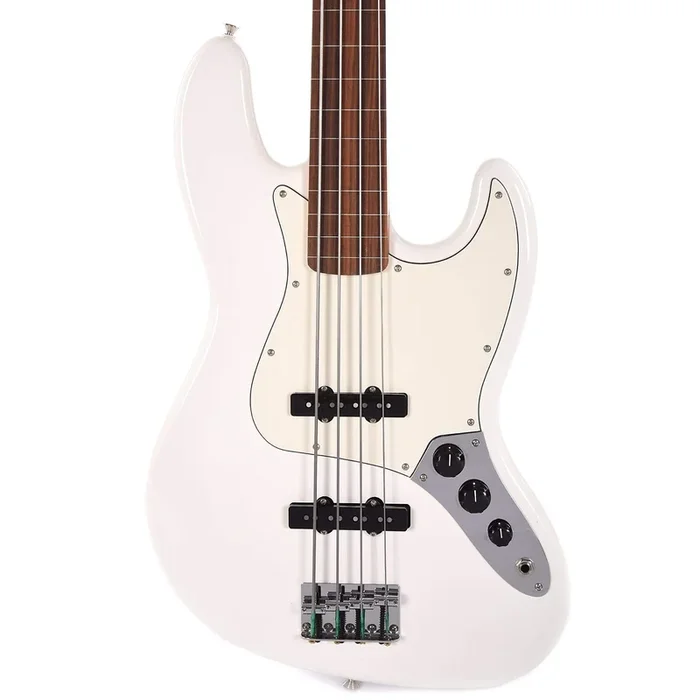 Fender Player Jazz Bass Fretless Polar White
