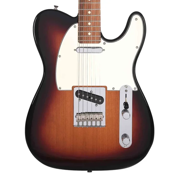 Fender Player Telecaster 3-Color Sunburst Bundle w/Fender Molded Hardshell Case