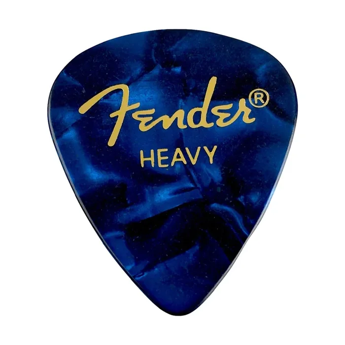 Fender Premium Celluloid Heavy Picks – Blue Moto