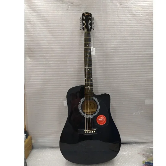 Fender SA105CE Electro – Acoustic Guitar – Black – Open Box B Stock