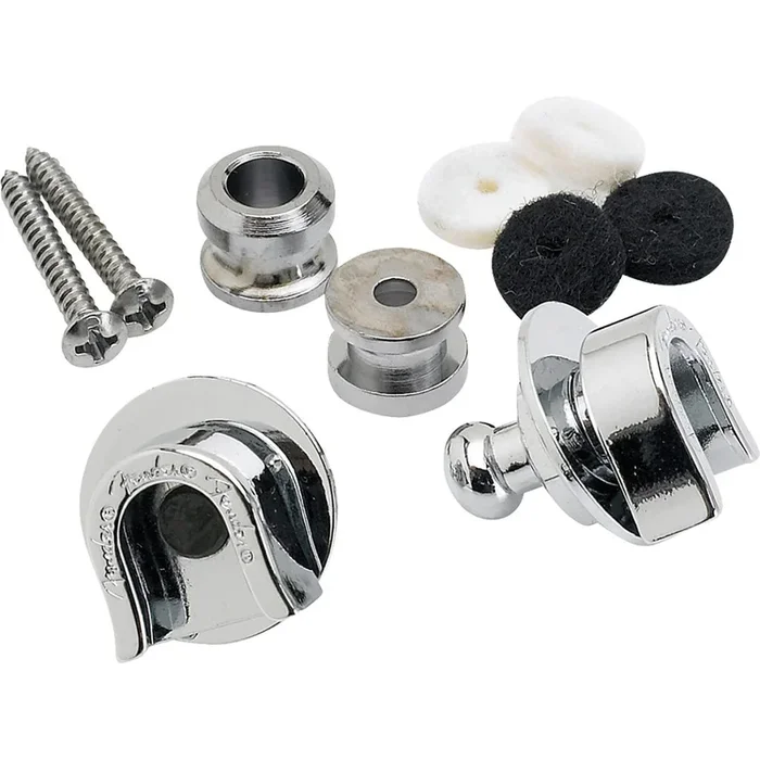 Fender Security Strap Locks – Chrome
