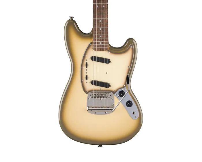 Fender Squier FSR Classic Vibe ’60s Mustang Laurel Fingerboard Black Pickguard Antigua