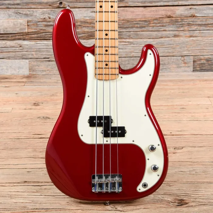 Fender Standard Precision Bass Candy Apple Red 2010