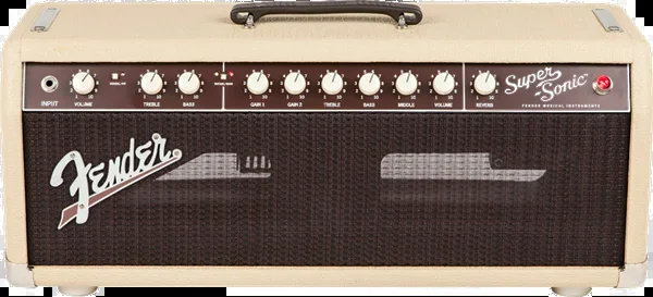 Fender Super-Sonic 22 Head, Blonde, 120V (705)