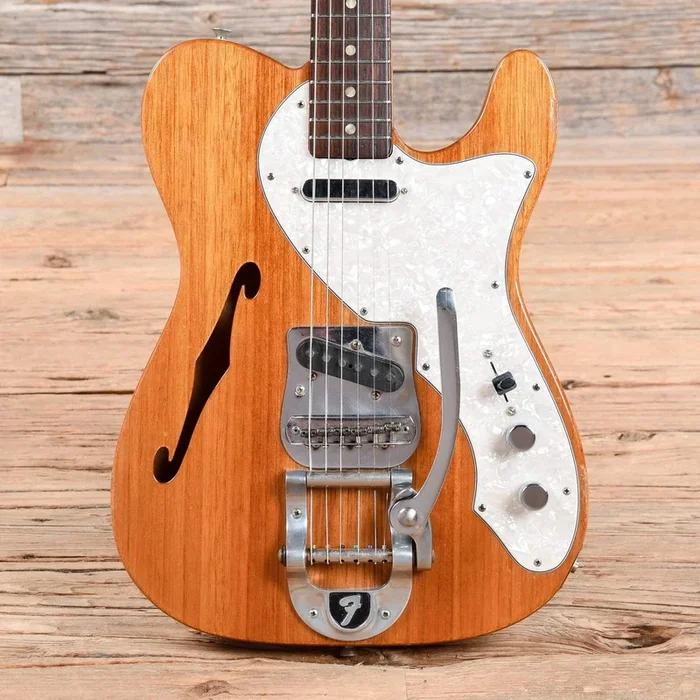 Fender Telecaster Thinline Natural Mahogany 1968