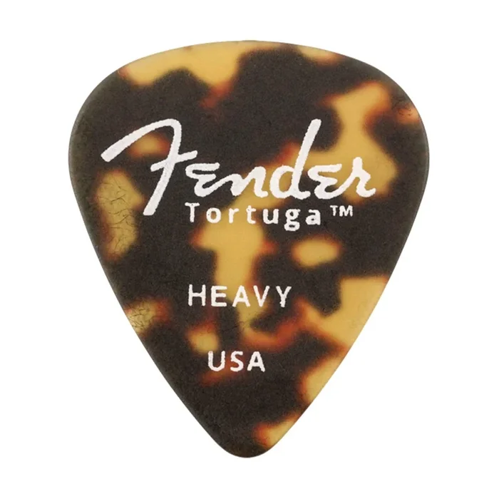 Fender Tortuga Picks 351 Heavy 4 Pack (24) Bundle