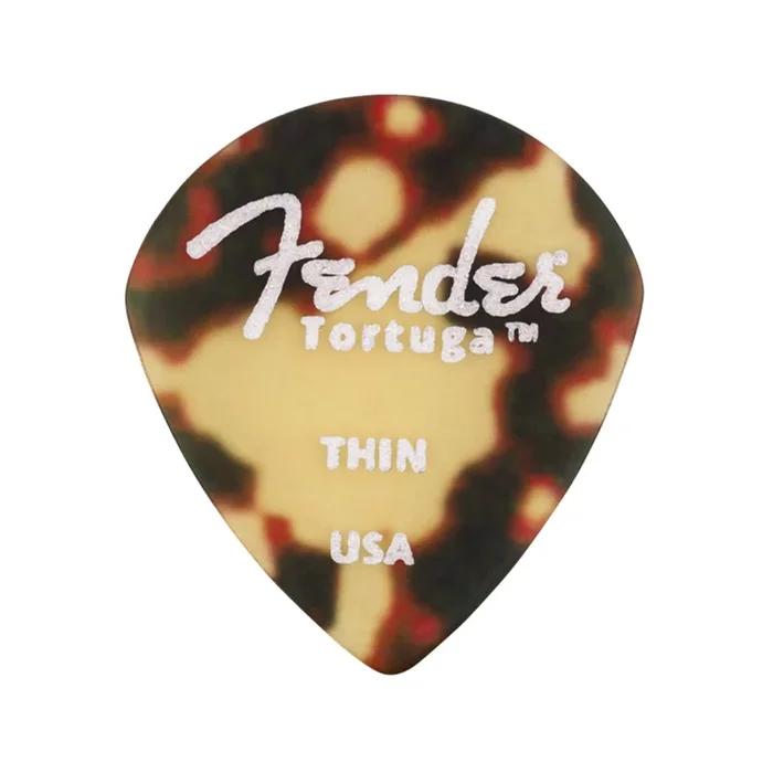 Fender Tortuga Picks 551 Thin 3 Pack (18) Bundle
