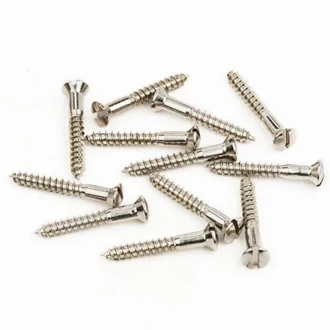 Fender Vintage Slotted Bridge Strap Button Mounting Screws